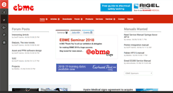 Desktop Screenshot of ebme.co.uk